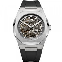 Armbanduhr D1 Milano Herr P701 Skeleton in Stahl SKRJ01 - SKRJ01